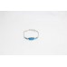Bracelet Silver Sterling 925 Jewelry Synthetic Opal Stone Women Handmade D692